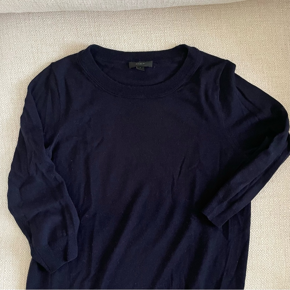 Navy blue J.Crew sweater